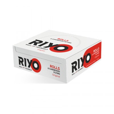 RIYO Zigarettenpapierrolle+Fil