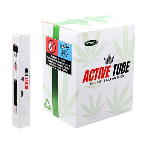 Active Tube Glas Pipe transpar